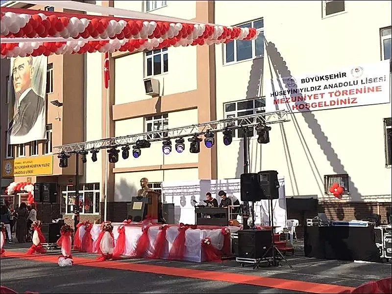 Okul Mezuniyet Organizasyonu Resimleri