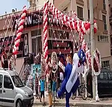 iş yeri balon süslemesi