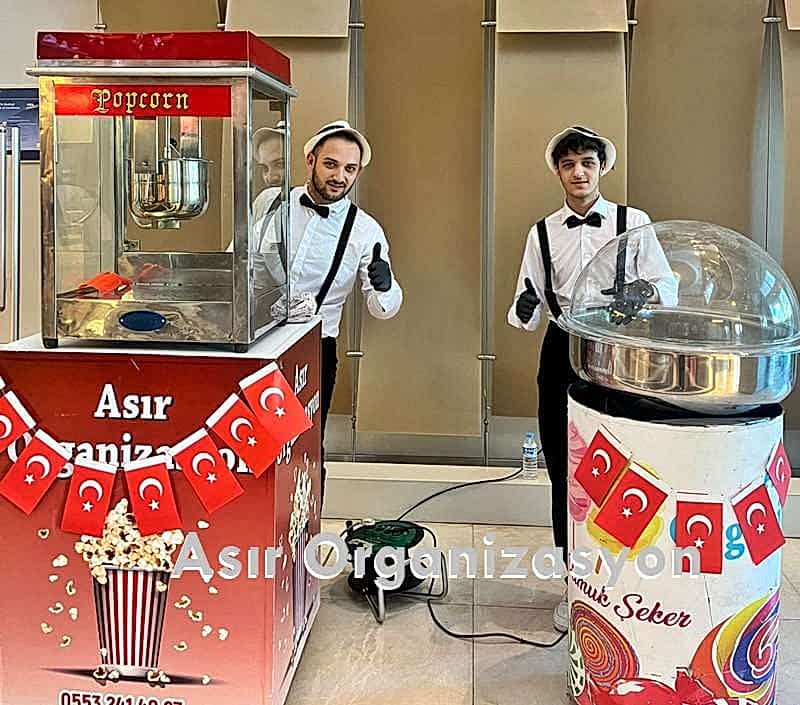 Pamuk Şeker Arabası Kiralama