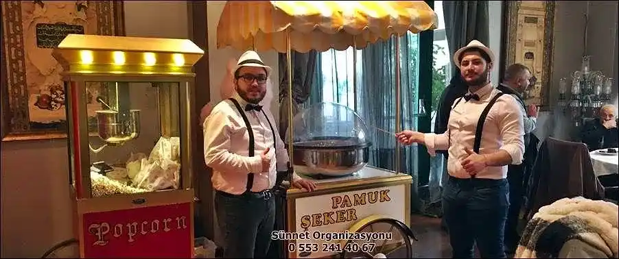 Pamuk Şeker Arabası Kiralama