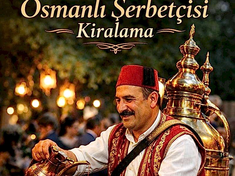 Osmanlı Şerbetçisi Kiralama