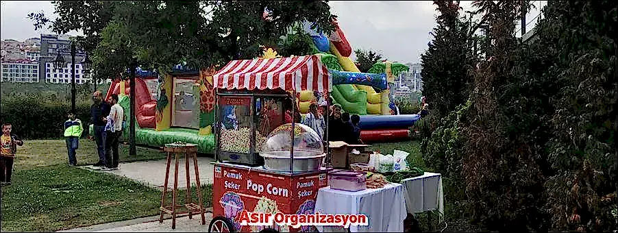 Pamuk Şeker Arabası Kiralama