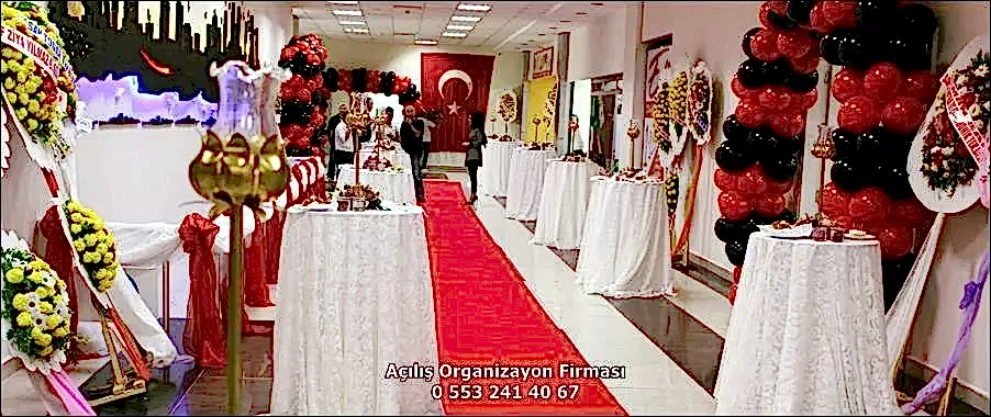 Açılış organizasyonu