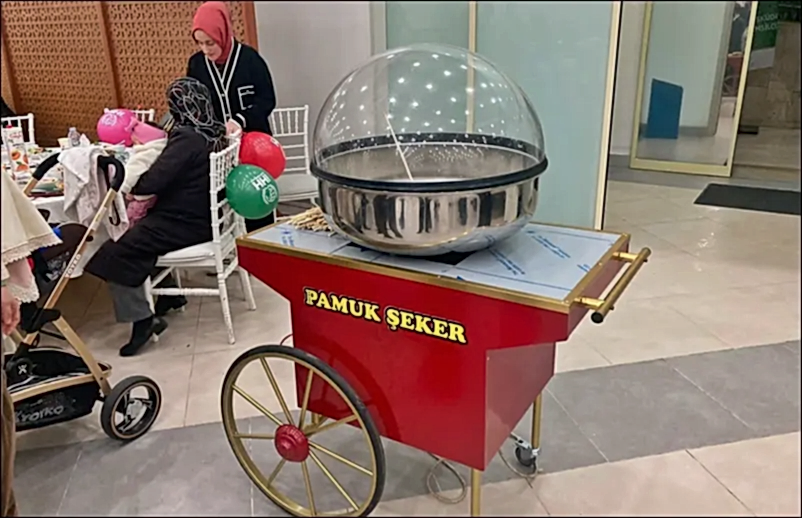 Pamuk Şeker Arabası Kiralama