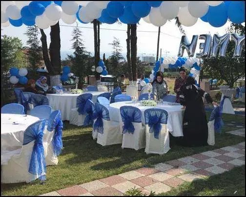 Masa Sandalye Süsleme