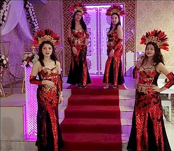 Uygun Beyaz Nedime Dans Kıyafeti