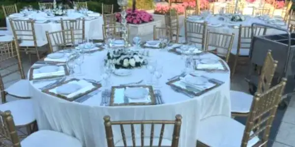 Masa Sandalye Süsleme Organizasyonu