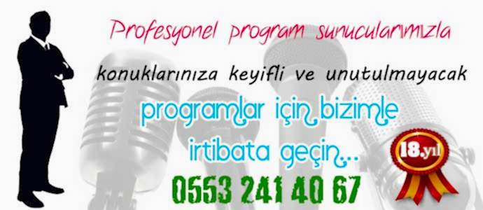 asır sunuculuk hizmeti